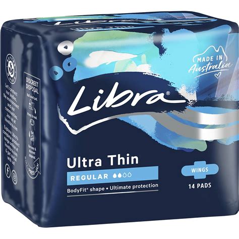 Libra Ultra Thins Pads Regular 14 Pack .